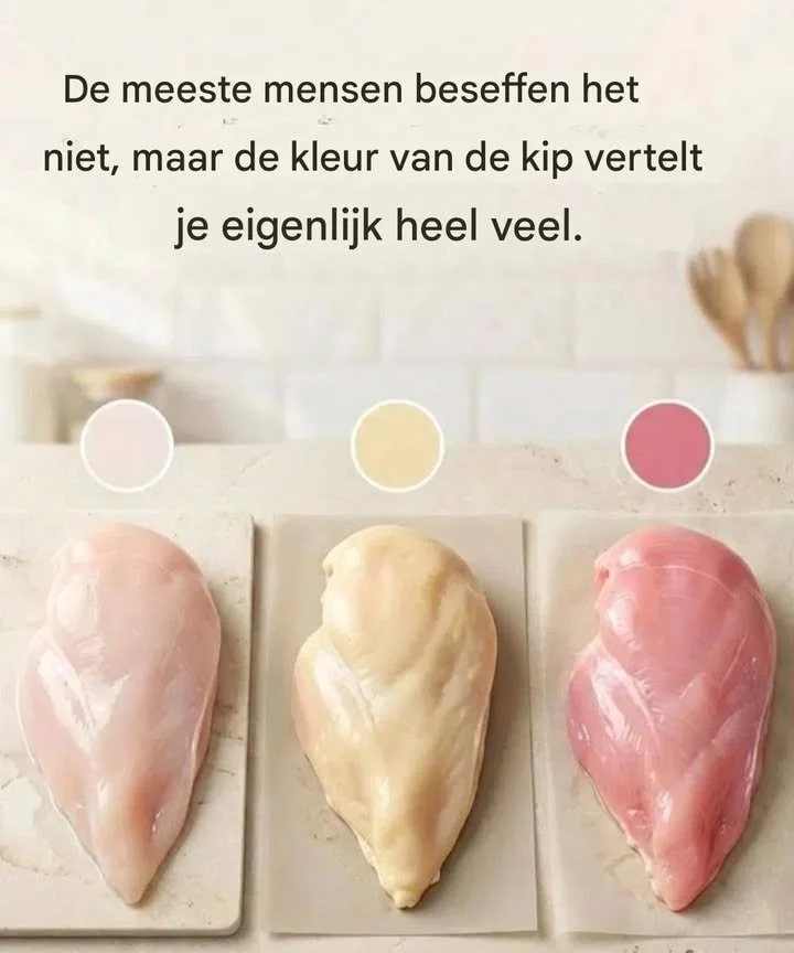 Kleur van kip en de impact op de kwaliteit van het vlees.